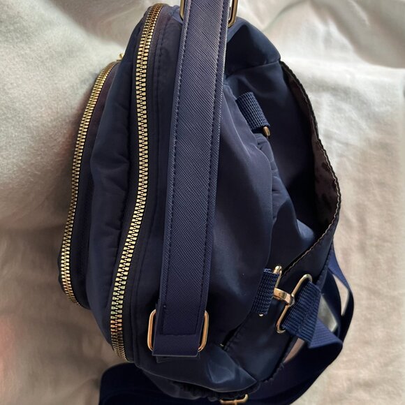 Kedzie Navy Adjustable Crossbody Purse - Picture 3 of 10